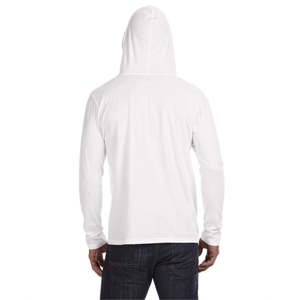 Gildan Adult Lightweight Long-Sleeve Hooded T-Shirt - Gildan Adult Lightweight Long-Sleeve Hooded T-Shirt - Image 15 of 51