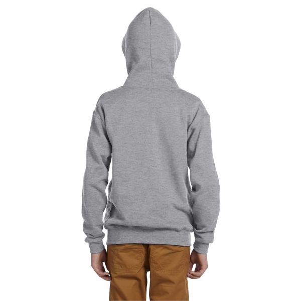 Jerzees Youth NuBlend® Fleece Full-Zip Hooded Sweatshirt - Jerzees Youth NuBlend® Fleece Full-Zip Hooded Sweatshirt - Image 4 of 44