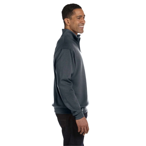 Jerzees Adult NuBlend® Quarter-Zip Cadet Collar Sweatshirt - Jerzees Adult NuBlend® Quarter-Zip Cadet Collar Sweatshirt - Image 3 of 77