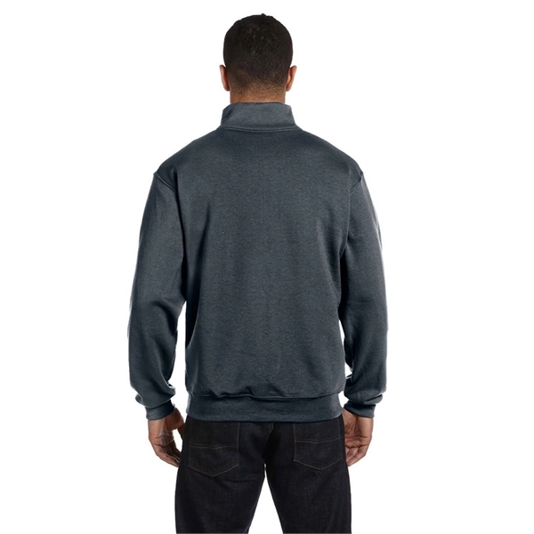 Jerzees Adult NuBlend® Quarter-Zip Cadet Collar Sweatshirt - Jerzees Adult NuBlend® Quarter-Zip Cadet Collar Sweatshirt - Image 4 of 77
