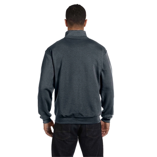 Jerzees Adult NuBlend® Quarter-Zip Cadet Collar Sweatshirt - Jerzees Adult NuBlend® Quarter-Zip Cadet Collar Sweatshirt - Image 4 of 71