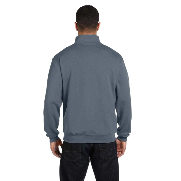 Jerzees Adult NuBlend® Quarter-Zip Cadet Collar Sweatshirt - Jerzees Adult NuBlend® Quarter-Zip Cadet Collar Sweatshirt - Image 11 of 77