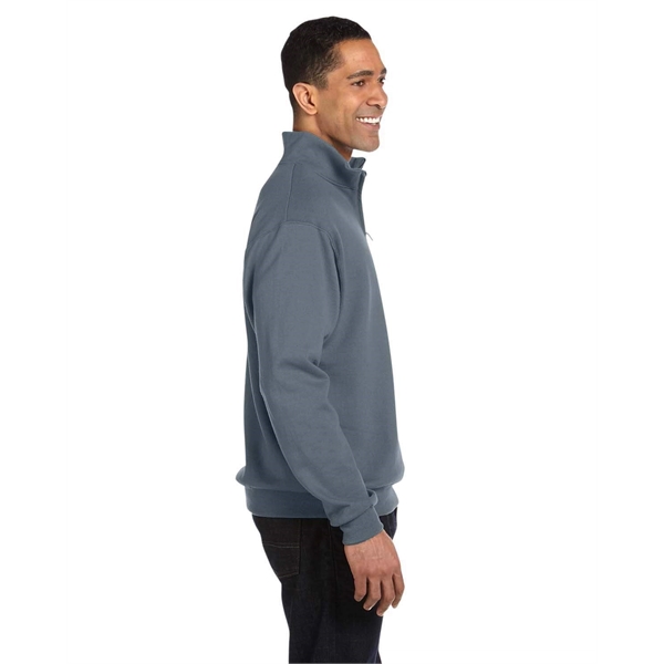 Jerzees Adult NuBlend® Quarter-Zip Cadet Collar Sweatshirt - Jerzees Adult NuBlend® Quarter-Zip Cadet Collar Sweatshirt - Image 12 of 77