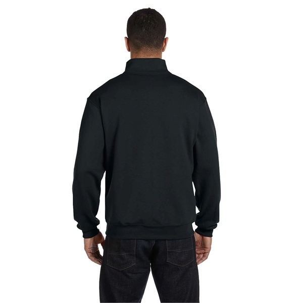 Jerzees Adult NuBlend® Quarter-Zip Cadet Collar Sweatshirt - Jerzees Adult NuBlend® Quarter-Zip Cadet Collar Sweatshirt - Image 16 of 77