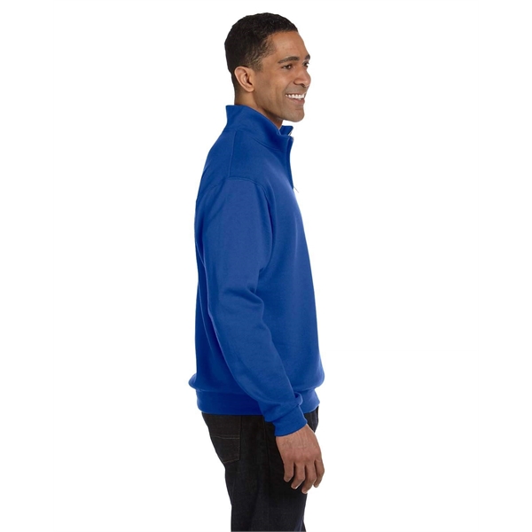 Jerzees Adult NuBlend® Quarter-Zip Cadet Collar Sweatshirt - Jerzees Adult NuBlend® Quarter-Zip Cadet Collar Sweatshirt - Image 17 of 77