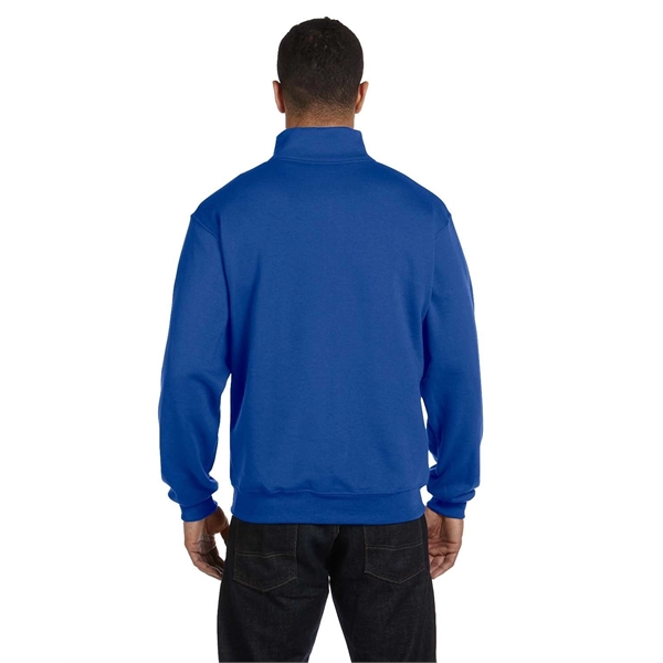 Jerzees Adult NuBlend® Quarter-Zip Cadet Collar Sweatshirt - Jerzees Adult NuBlend® Quarter-Zip Cadet Collar Sweatshirt - Image 18 of 77