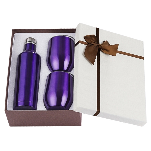 Insulated Wine Tumbler&Bottle Gift Set - Insulated Wine Tumbler&Bottle Gift Set - Image 4 of 8