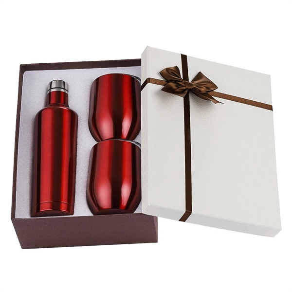 Insulated Wine Tumbler&Bottle Gift Set - Insulated Wine Tumbler&Bottle Gift Set - Image 6 of 8