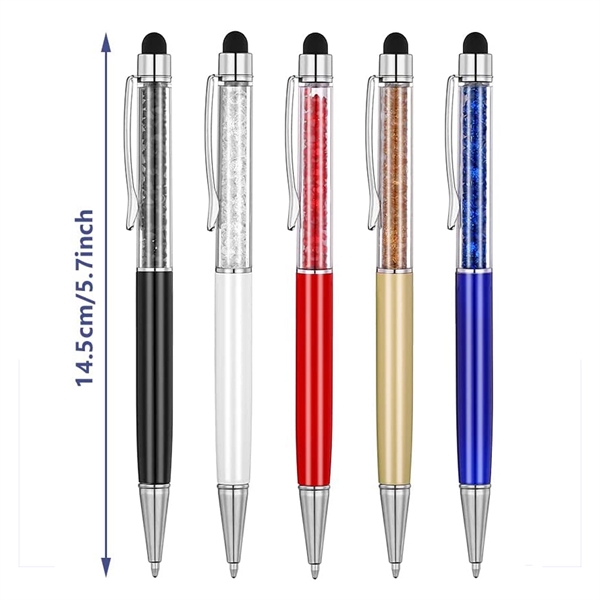Crystal Diamond Screen Touch Stylus Ballpoint Pens - Crystal Diamond Screen Touch Stylus Ballpoint Pens - Image 2 of 3