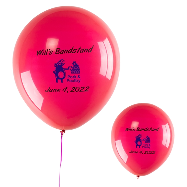 18" Latex Balloon (2 Color) - 18" Latex Balloon (2 Color) - Image 0 of 6