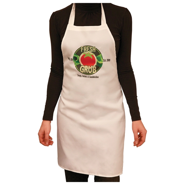 28" x 31.5" White Sublimatable Apron - 28" x 31.5" White Sublimatable Apron - Image 0 of 0