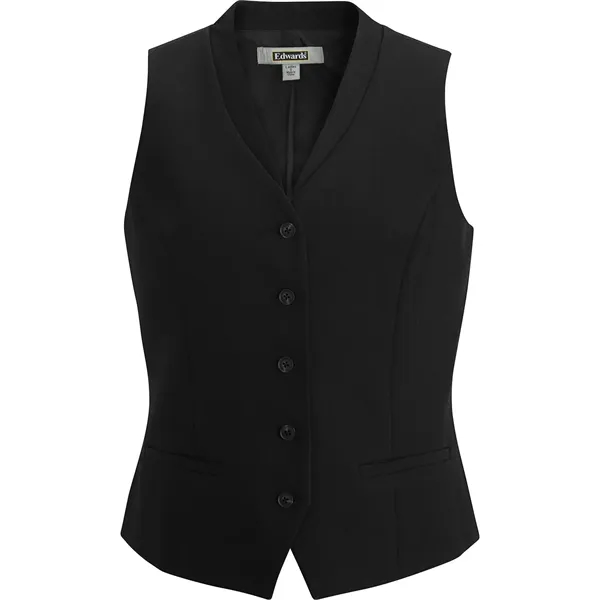 Ladies Ottoman Trim Vest