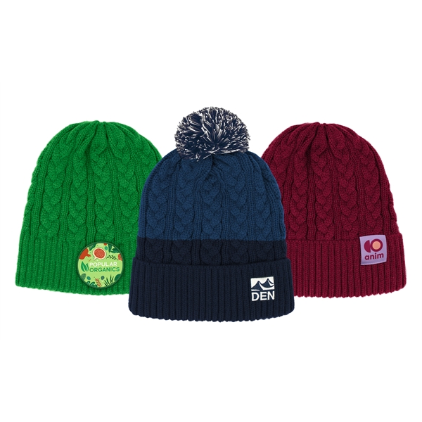 Saver Cable Knit Beanie - Saver Cable Knit Beanie - Image 0 of 5