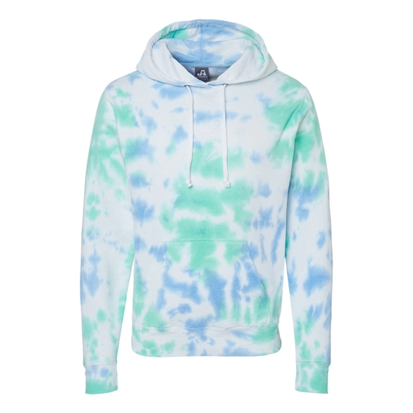 J. America Men's Tie-Dyed Fleece Hooded Sweatshirt - J. America Men's Tie-Dyed Fleece Hooded Sweatshirt - Image 7 of 14