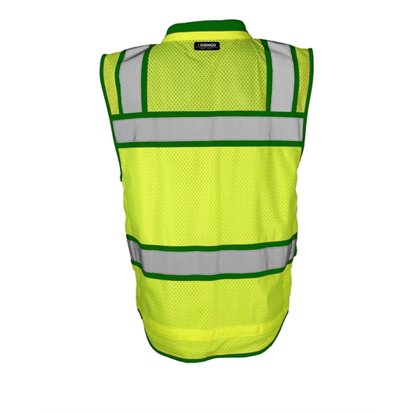 Kishigo Color Contrast High Performance Surveyors Vest - Kishigo Color Contrast High Performance Surveyors Vest - Image 2 of 17