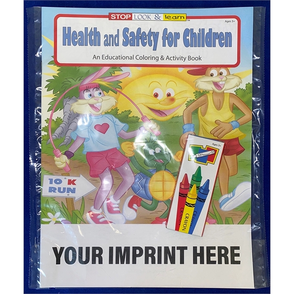 Health and Safety for Children Coloring Book Fun Pack - Health and Safety for Children Coloring Book Fun Pack - Image 0 of 2
