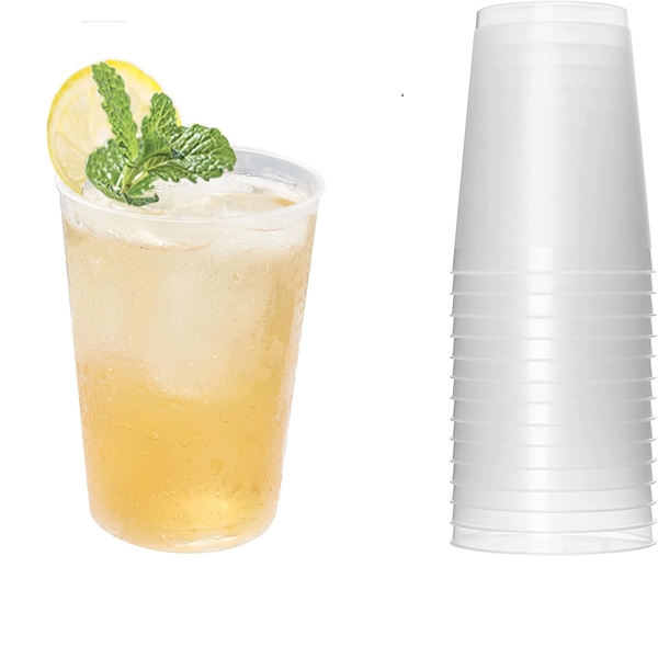 18 oz Plastic Clear Stadium Cup - 18 oz Plastic Clear Stadium Cup - Image 1 of 1