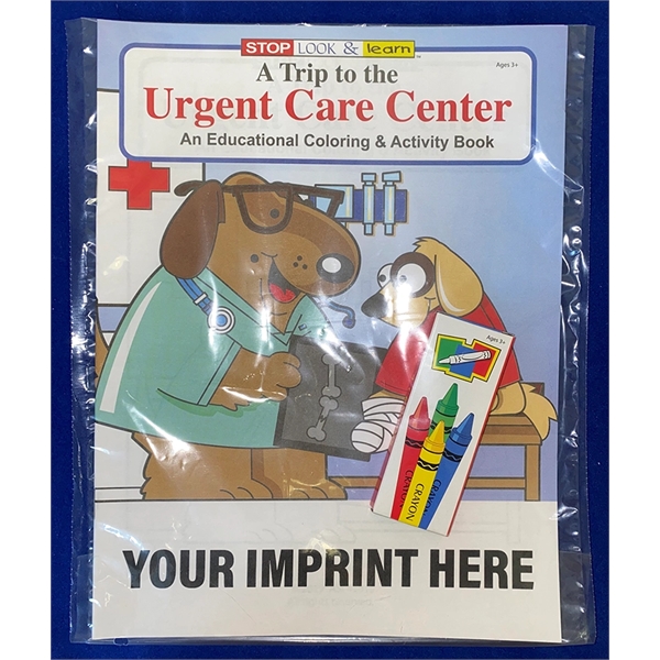 A Trip to the Urgent Care Center Coloring Book Fun Pack - A Trip to the Urgent Care Center Coloring Book Fun Pack - Image 0 of 3