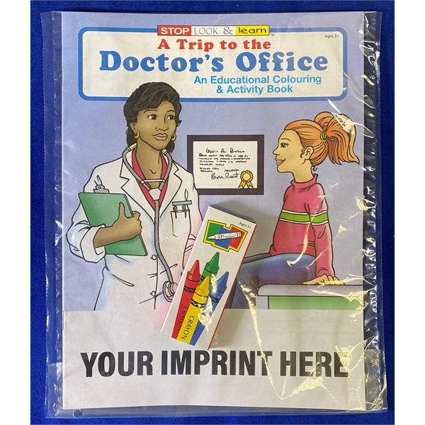 A Trip to the Doctor's Office Coloring Book Fun Pack - A Trip to the Doctor's Office Coloring Book Fun Pack - Image 0 of 3
