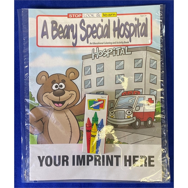 A Beary Special Hospital Coloring Book Fun Pack - A Beary Special Hospital Coloring Book Fun Pack - Image 0 of 3