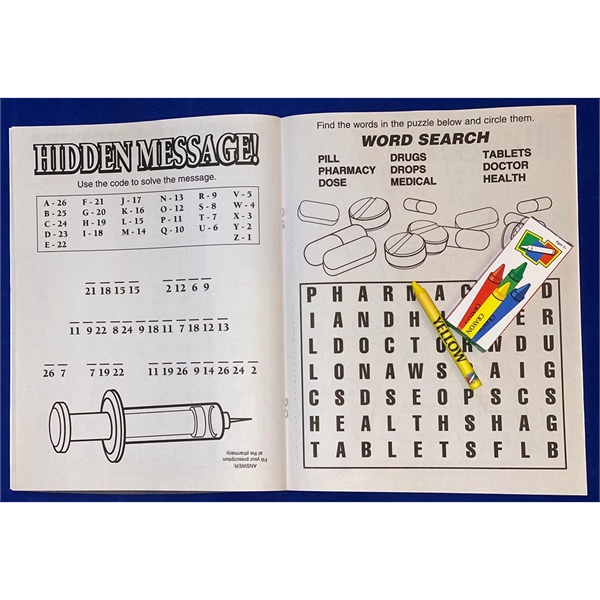 A Trip to the Pharmacy Coloring Book - A Trip to the Pharmacy Coloring Book - Image 2 of 2
