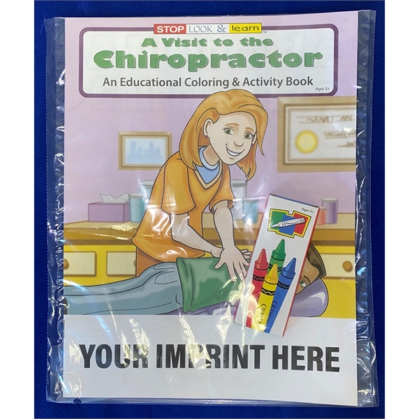 A Visit to the Chiropractor Coloring Book Fun Pack - A Visit to the Chiropractor Coloring Book Fun Pack - Image 0 of 3