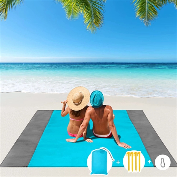 Foldable Picnic Blanket With Storage Bag - Foldable Picnic Blanket With Storage Bag - Image 4 of 4