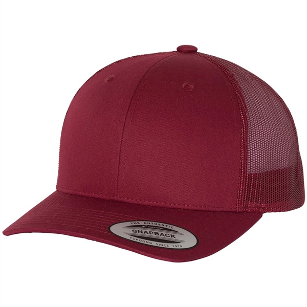 Yupoong - Classics Six-Panel Retro Trucker Cap - Yupoong - Classics Six-Panel Retro Trucker Cap - Image 11 of 26