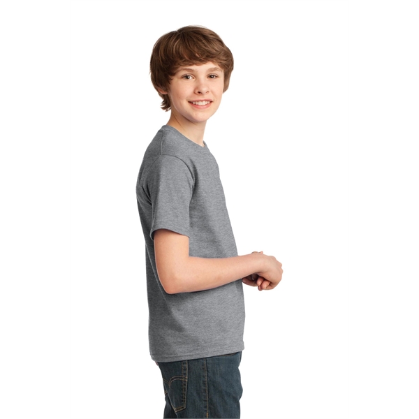 Port & Company Youth Essential Tee. - Port & Company Youth Essential Tee. - Image 28 of 130
