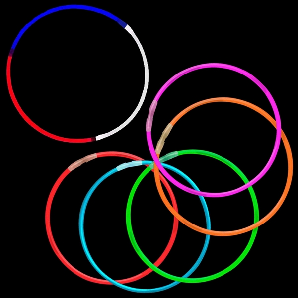 Popular Premium Glow Necklaces 22" For Night Events - Popular Premium Glow Necklaces 22" For Night Events - Image 1 of 2