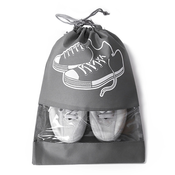 Travel Shoe Storage Bag Dustproof Drawstring Pocket - Travel Shoe Storage Bag Dustproof Drawstring Pocket - Image 1 of 2