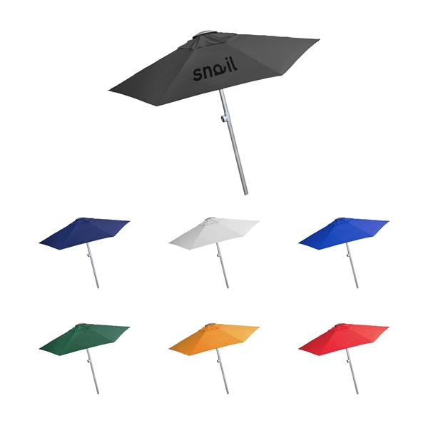 Telescopic Aluminum Beach Umbrella - Telescopic Aluminum Beach Umbrella - Image 0 of 7
