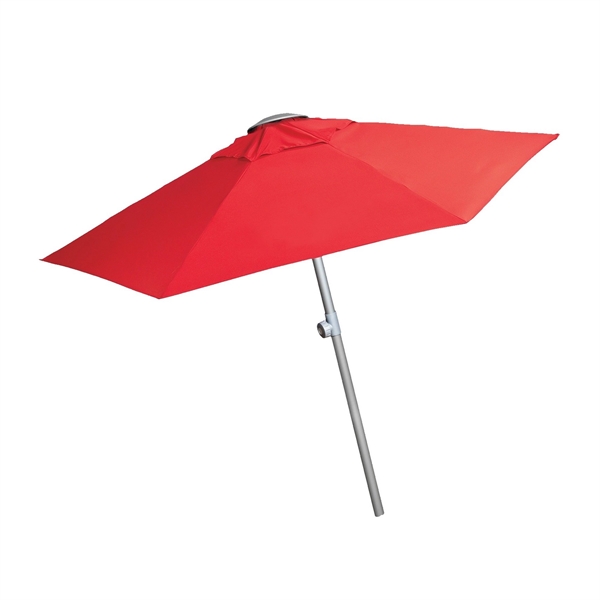 Telescopic Aluminum Beach Umbrella - Telescopic Aluminum Beach Umbrella - Image 7 of 7