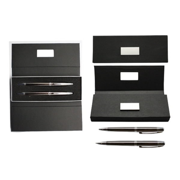 Executive Metallic Pen and Pencil Set - Executive Metallic Pen and Pencil Set - Image 1 of 2