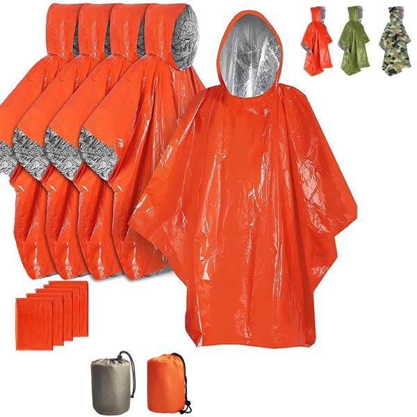 Emergency Rain Poncho - Emergency Rain Poncho - Image 0 of 3