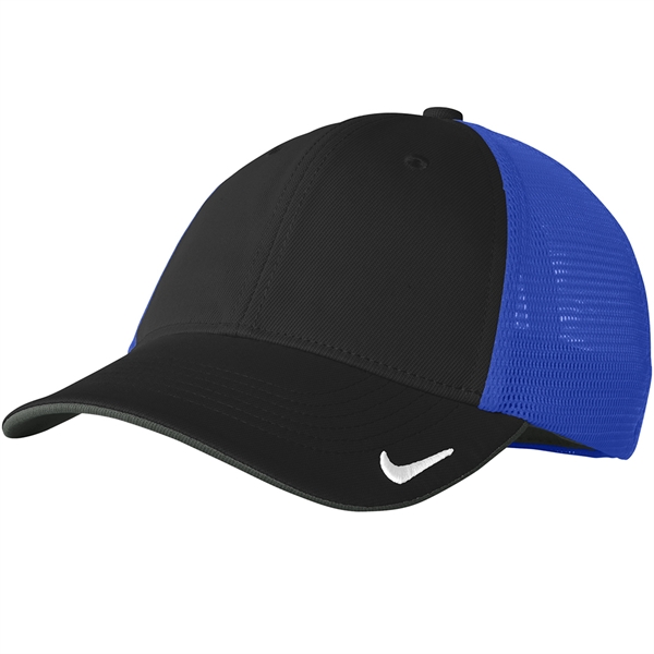 Nike Stretch-to-Fit Mesh Back Cap - Nike Stretch-to-Fit Mesh Back Cap - Image 1 of 8