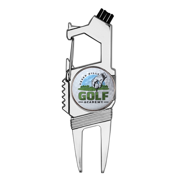 Golf N' Brew 2-Prong Divot Repair Tool - Golf N' Brew 2-Prong Divot Repair Tool - Image 9 of 9