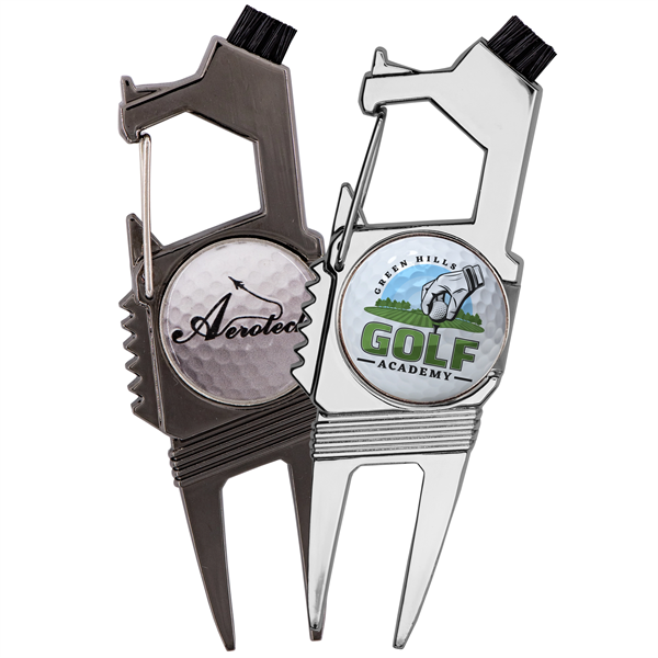 Golf N' Brew 2-Prong Divot Repair Tool - Golf N' Brew 2-Prong Divot Repair Tool - Image 0 of 9