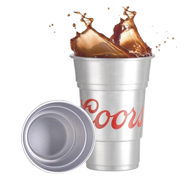 Aluminum Cups - 16 Oz - Aluminum Cups - 16 Oz - Image 1 of 1