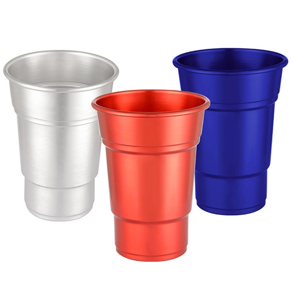 Aluminum Cups - 16 Oz - Aluminum Cups - 16 Oz - Image 0 of 1