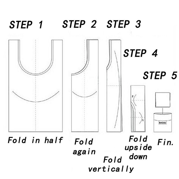 Folding Eco Bags - Folding Eco Bags - Image 2 of 3