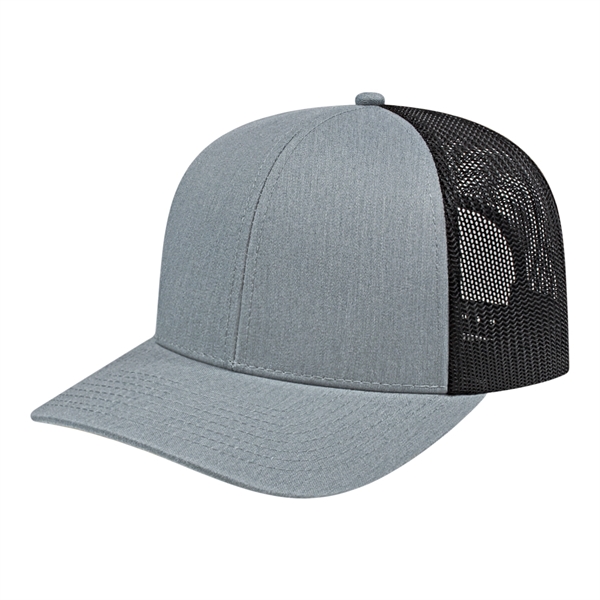 Poly/Cotton Trucker Mesh Back Cap - Poly/Cotton Trucker Mesh Back Cap - Image 8 of 29