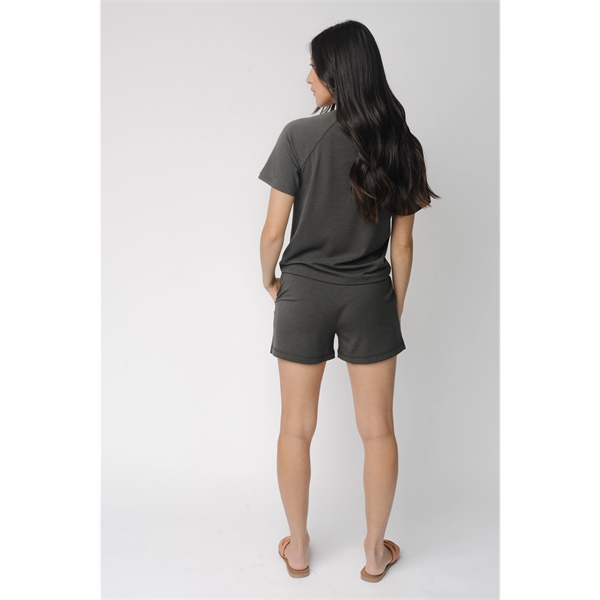 Women's Brushed Bamboo Shorts - Women's Brushed Bamboo Shorts - Image 3 of 9