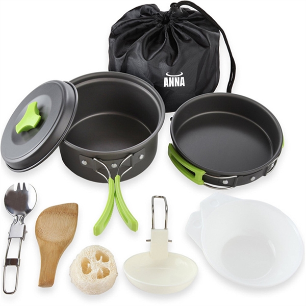 1-2 Outdoor Cookware Set - 1-2 Outdoor Cookware Set - Image 0 of 2
