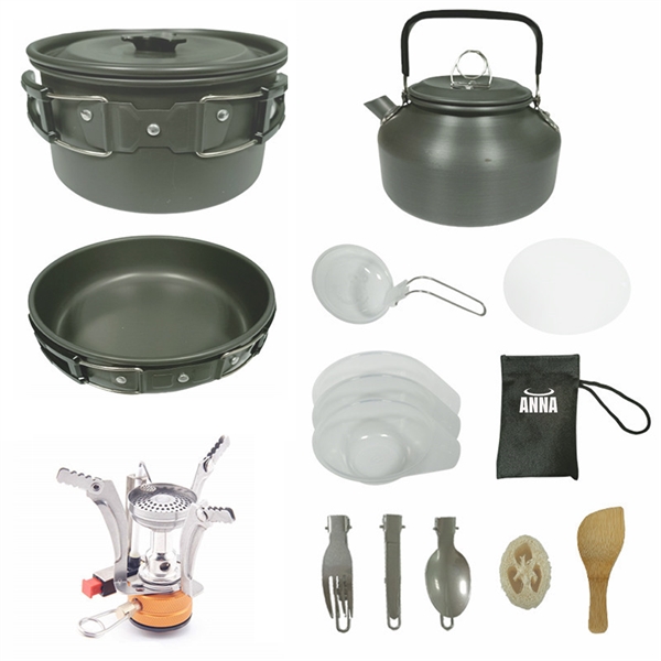 Cookware Kit For Outdoor Picnic - Cookware Kit For Outdoor Picnic - Image 0 of 1