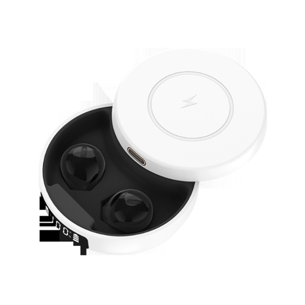 Wireless Earbuds & Charging Pad - Wireless Earbuds & Charging Pad - Image 1 of 2