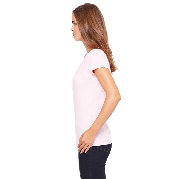 Bella + Canvas Ladies' Jersey Short-Sleeve V-Neck T-Shirt - Bella + Canvas Ladies' Jersey Short-Sleeve V-Neck T-Shirt - Image 4 of 113