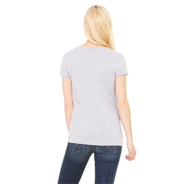 Bella + Canvas Ladies' Jersey Short-Sleeve V-Neck T-Shirt - Bella + Canvas Ladies' Jersey Short-Sleeve V-Neck T-Shirt - Image 21 of 113