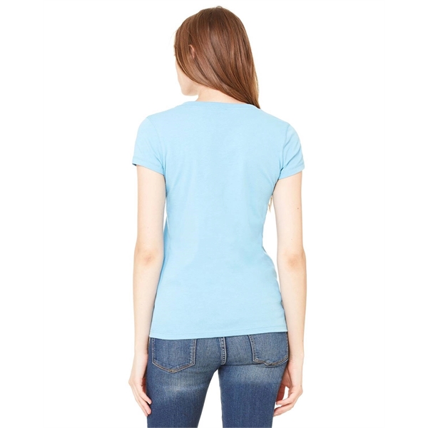 Bella + Canvas Ladies' Jersey Short-Sleeve V-Neck T-Shirt - Bella + Canvas Ladies' Jersey Short-Sleeve V-Neck T-Shirt - Image 32 of 113