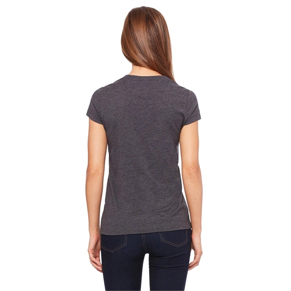 Bella + Canvas Ladies' Jersey Short-Sleeve V-Neck T-Shirt - Bella + Canvas Ladies' Jersey Short-Sleeve V-Neck T-Shirt - Image 39 of 113